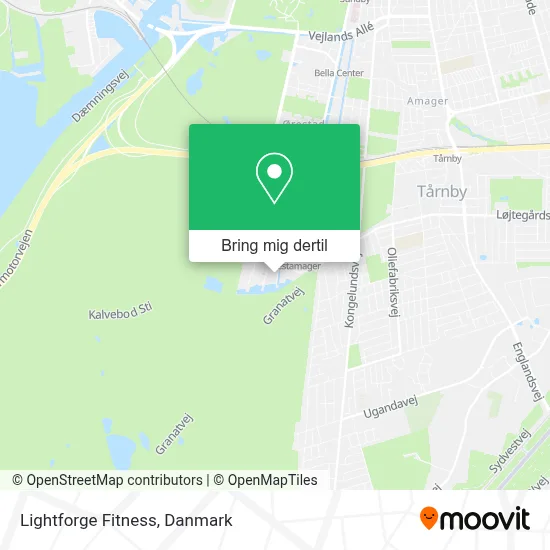 Lightforge Fitness kort