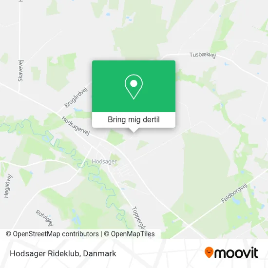 Hodsager Rideklub kort