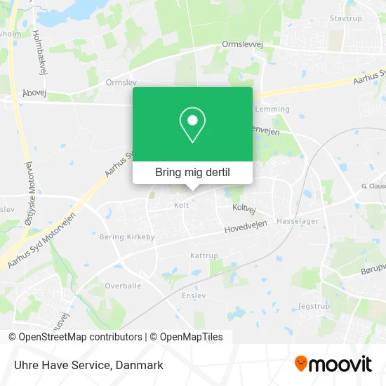 Uhre Have Service kort
