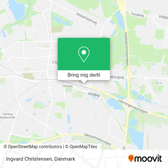 Ingvard Christensen kort