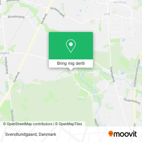 Svendlundgaard kort