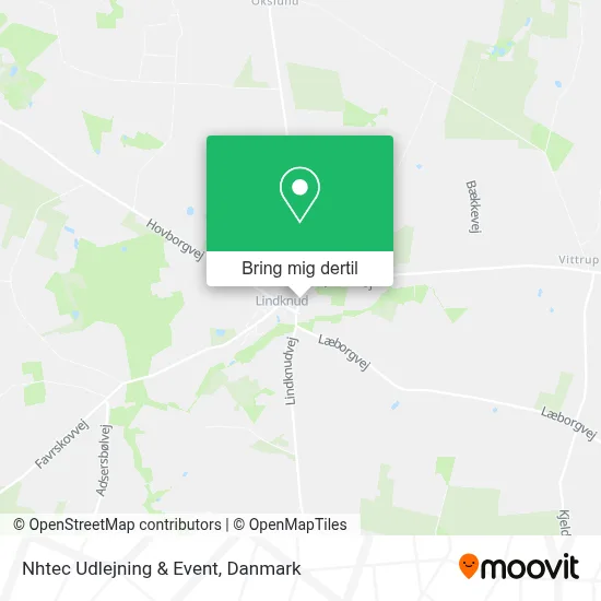 Nhtec Udlejning & Event kort