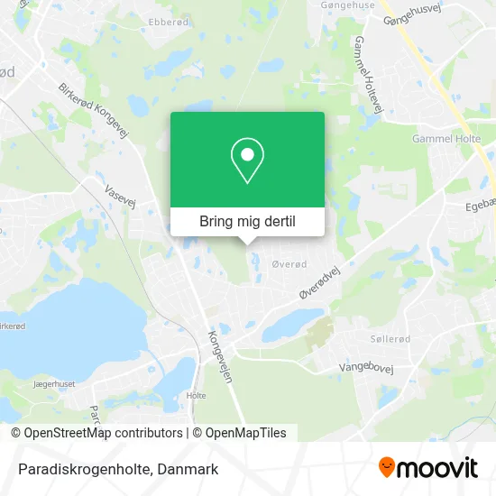 Paradiskrogenholte kort