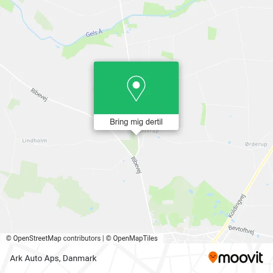 Ark Auto Aps kort