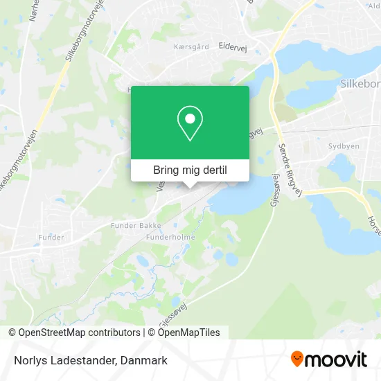Norlys Ladestander kort