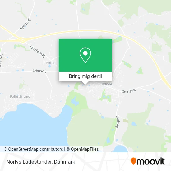 Norlys Ladestander kort