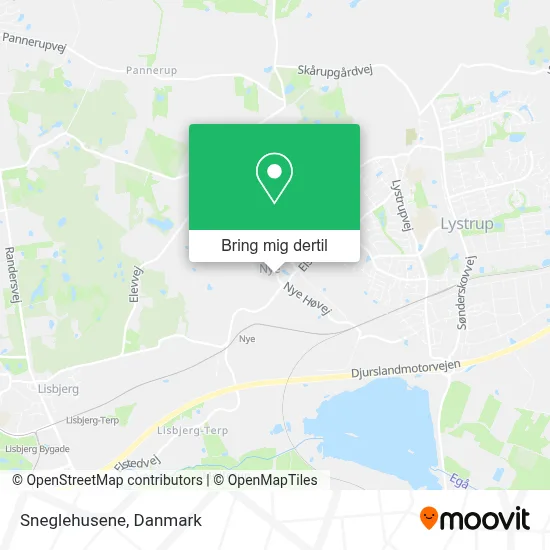 Sneglehusene kort