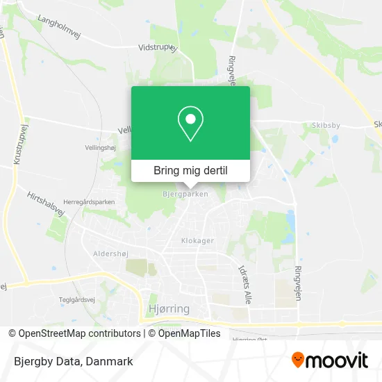 Bjergby Data kort