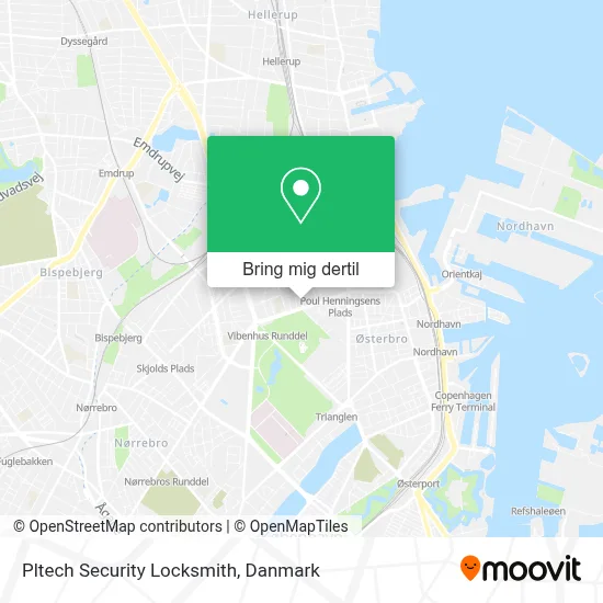 Pltech Security Locksmith kort