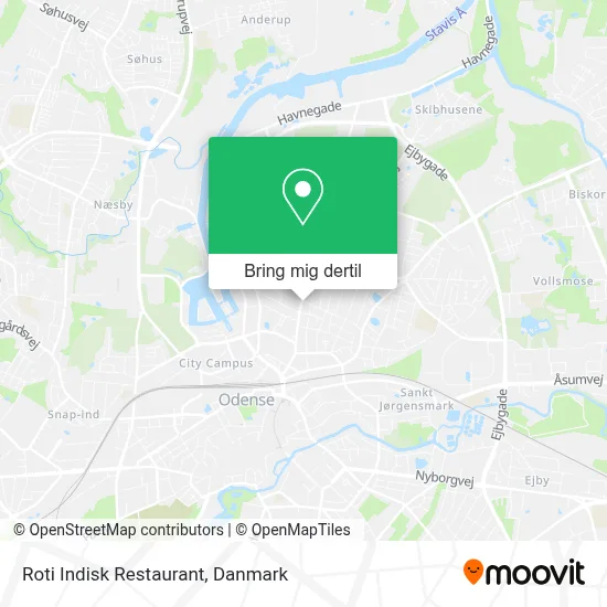 Roti Indisk Restaurant kort