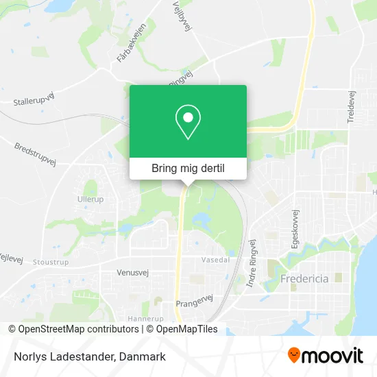 Norlys Ladestander kort
