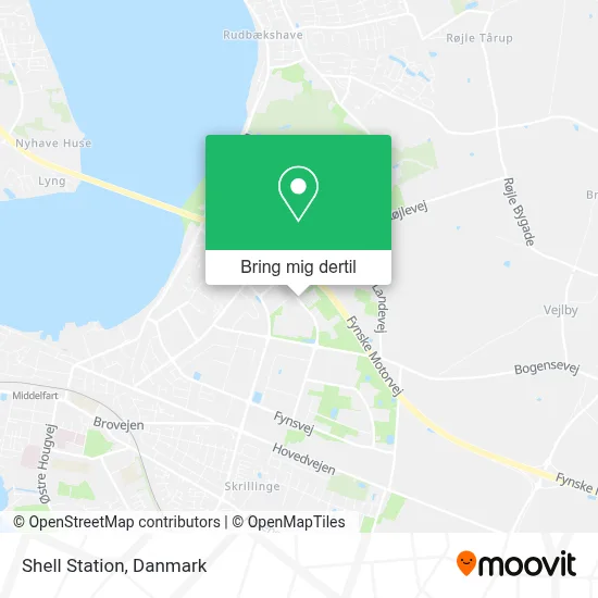 Shell Station kort