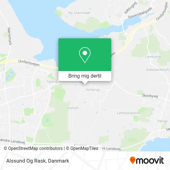 Alssund Og Rask kort