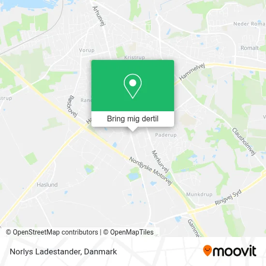 Norlys Ladestander kort