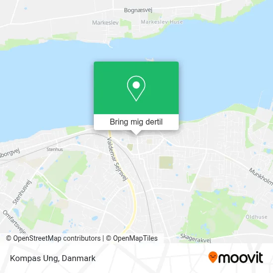 Kompas Ung kort