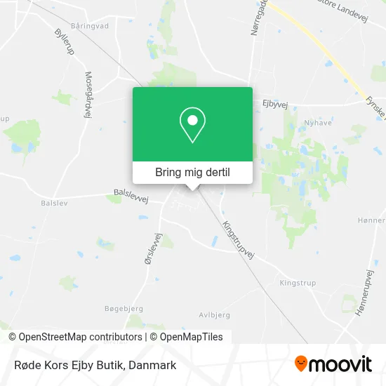 Røde Kors Ejby Butik kort