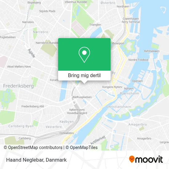 Haand Neglebar kort