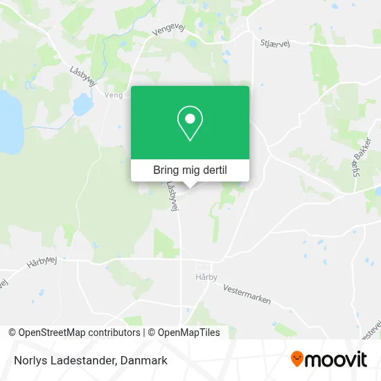 Norlys Ladestander kort