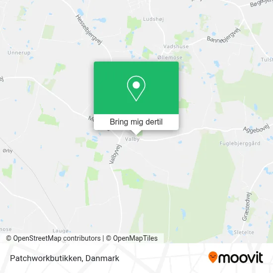 Patchworkbutikken kort