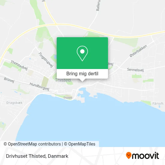 Drivhuset Thisted kort