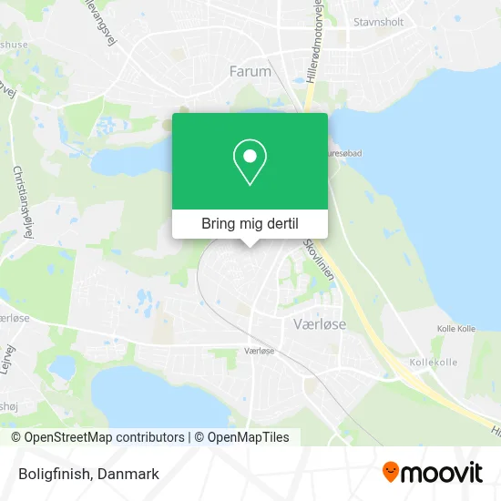 Boligfinish kort