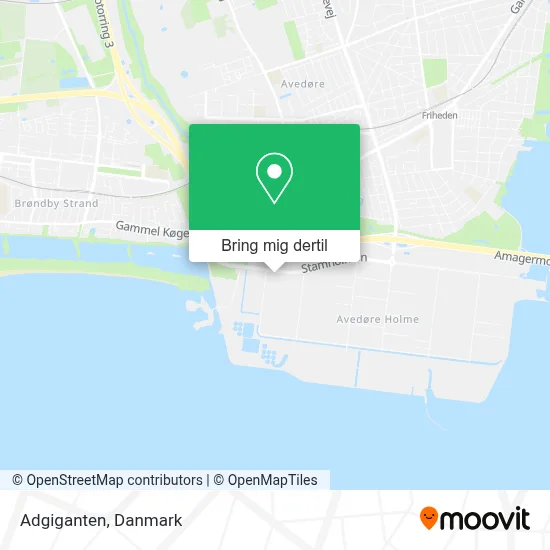 Adgiganten kort