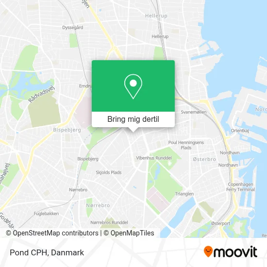 Pond CPH kort