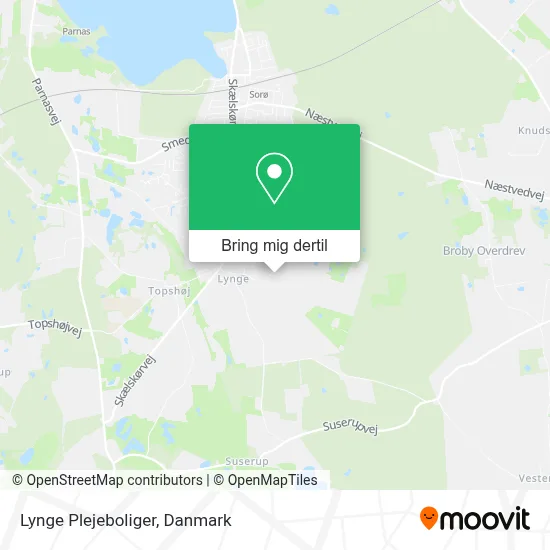 Lynge Plejeboliger kort