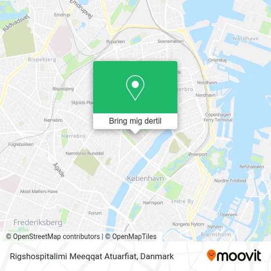 Rigshospitalimi Meeqqat Atuarfiat kort