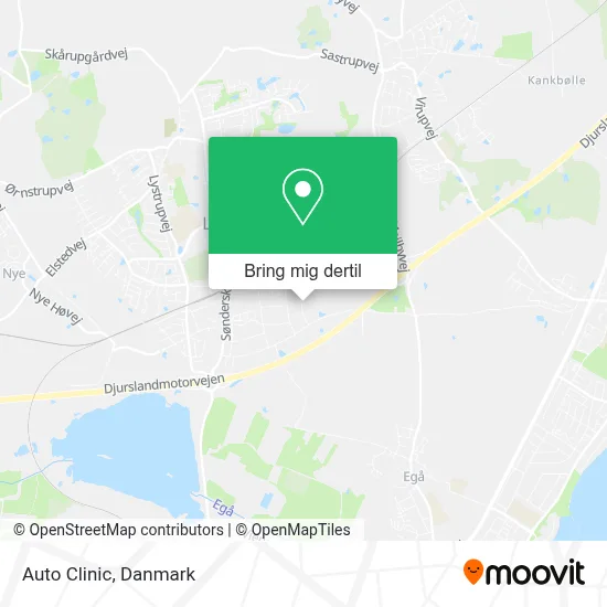Auto Clinic kort