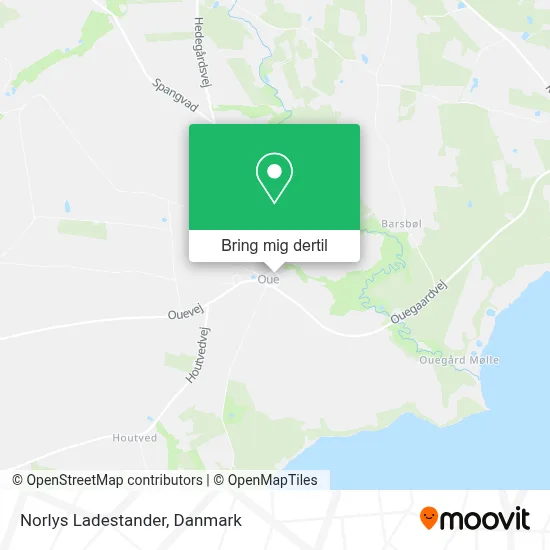 Norlys Ladestander kort