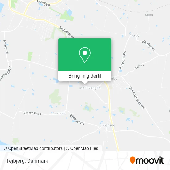 Tejbjerg kort