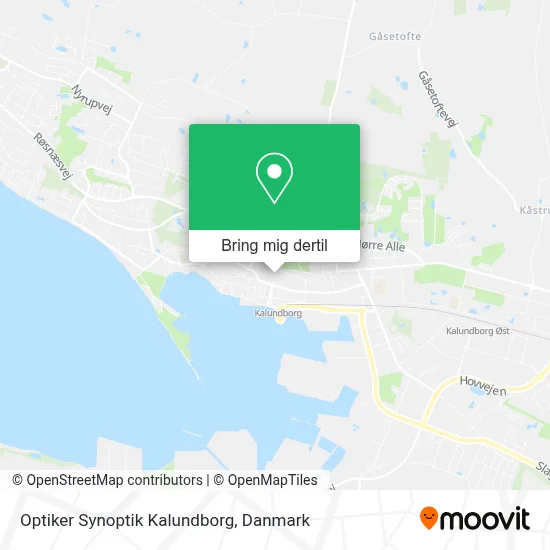 Optiker Synoptik Kalundborg kort