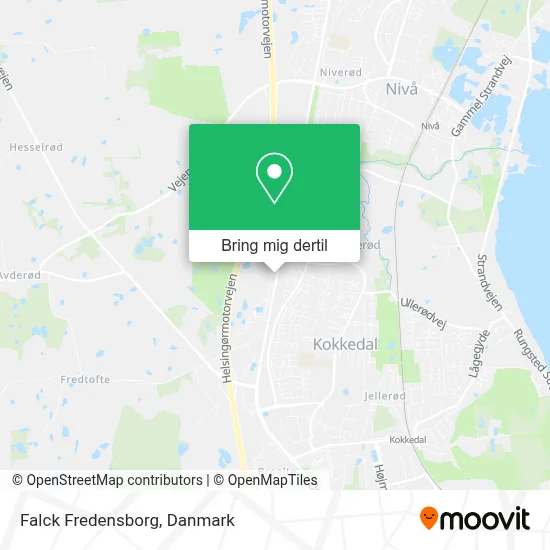Falck Fredensborg kort
