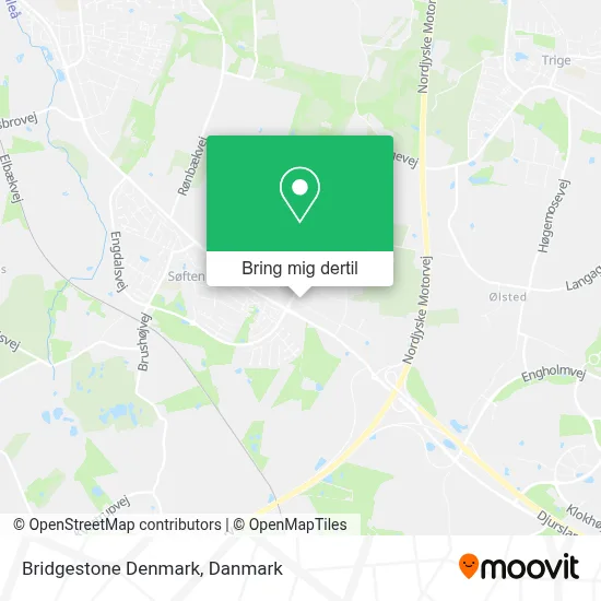 Bridgestone Denmark kort