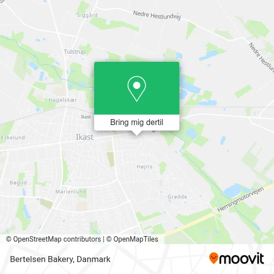Bertelsen Bakery kort