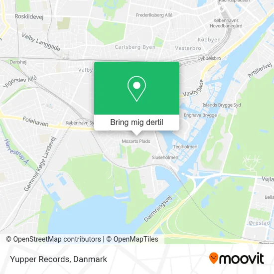 Yupper Records kort