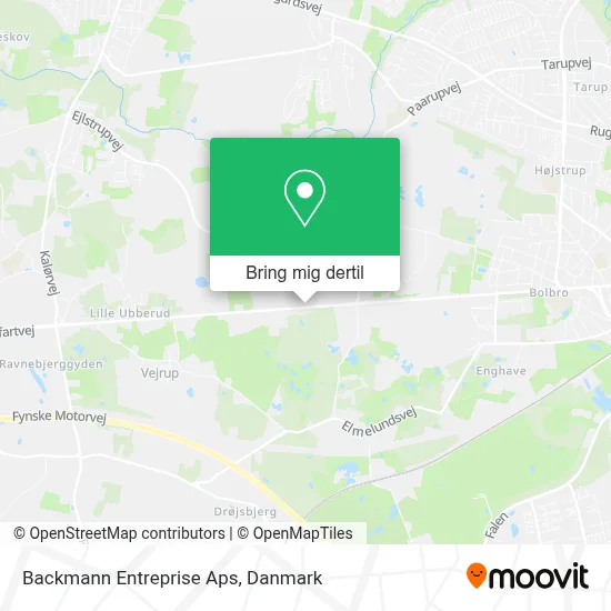 Backmann Entreprise Aps kort