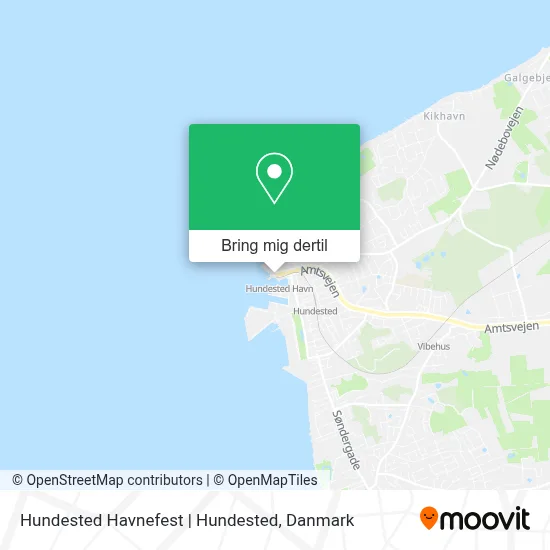 Hundested Havnefest | Hundested kort