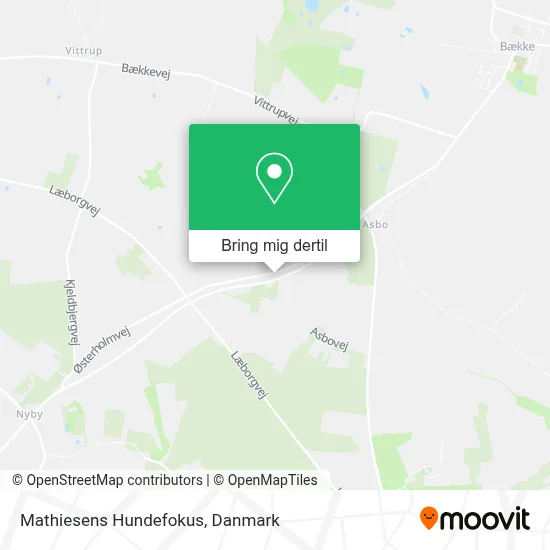 Mathiesens Hundefokus kort