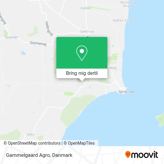 Gammelgaard Agro kort