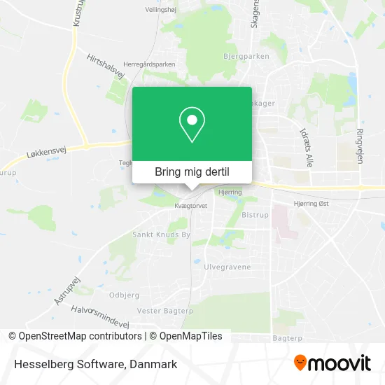 Hesselberg Software kort