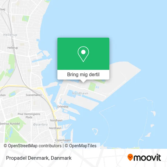Propadel Denmark kort