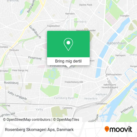 Rosenberg Skomageri Aps kort