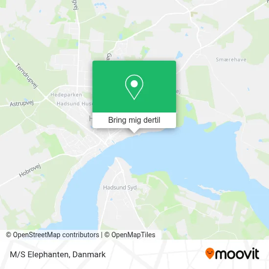 M/S Elephanten kort