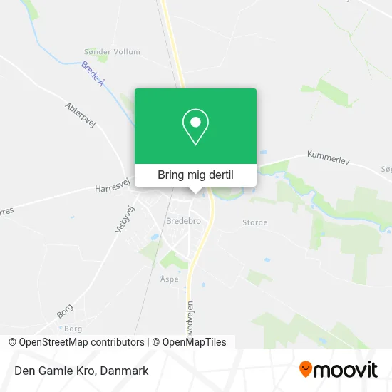 Den Gamle Kro kort