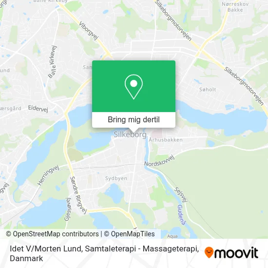 Idet V / Morten Lund, Samtaleterapi - Massageterapi kort