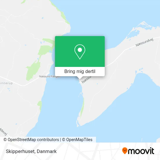Skipperhuset kort