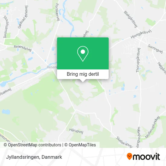 Jyllandsringen kort