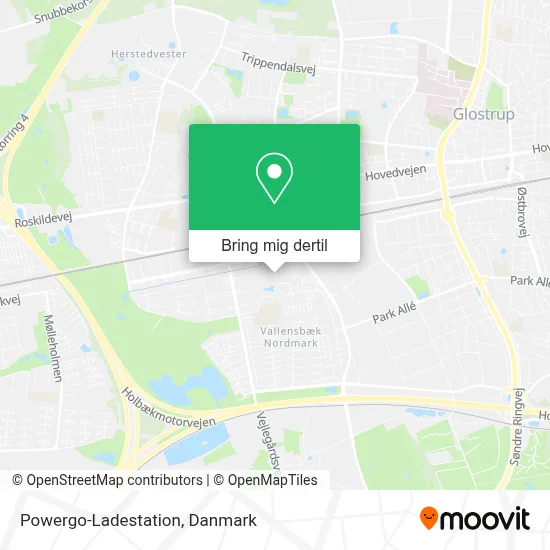 Powergo-Ladestation kort
